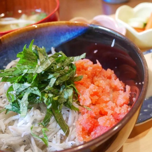 しらす明太丼、昨日の晩ごはん