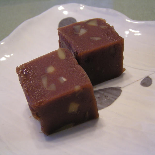 栗蒸し味噌羊羹