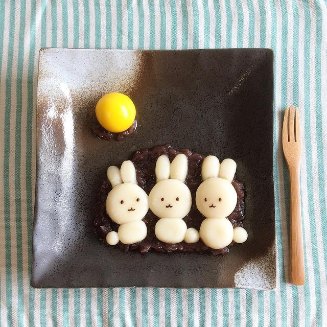お月見 可愛いうさぎの白玉団子 By Mayumiさん レシピブログ 料理ブログのレシピ満載