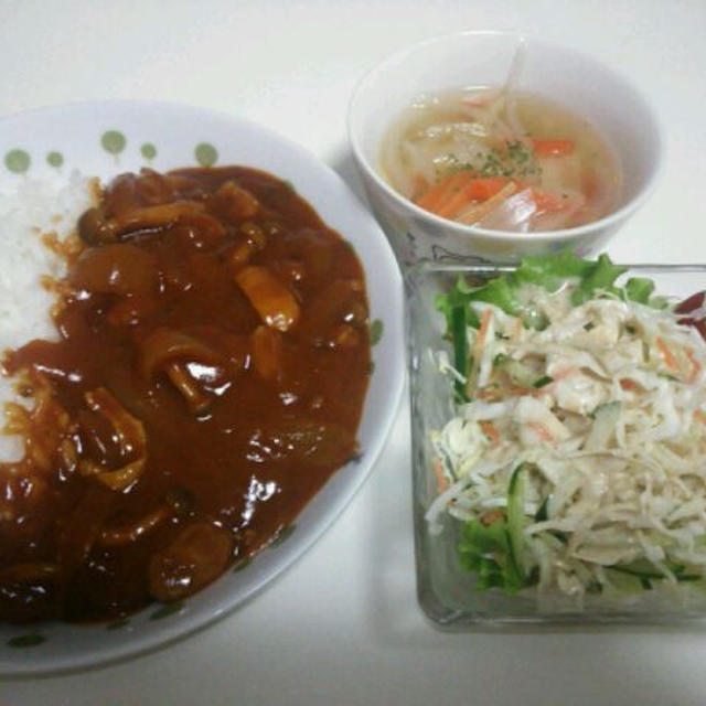 鶏肉でハヤシライス～☆(≧∇≦)/