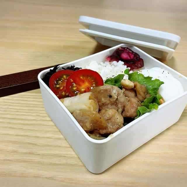 水曜日のお弁当。