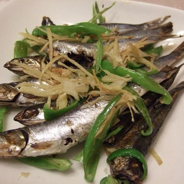 節分の目刺しを美味しく食べます♪