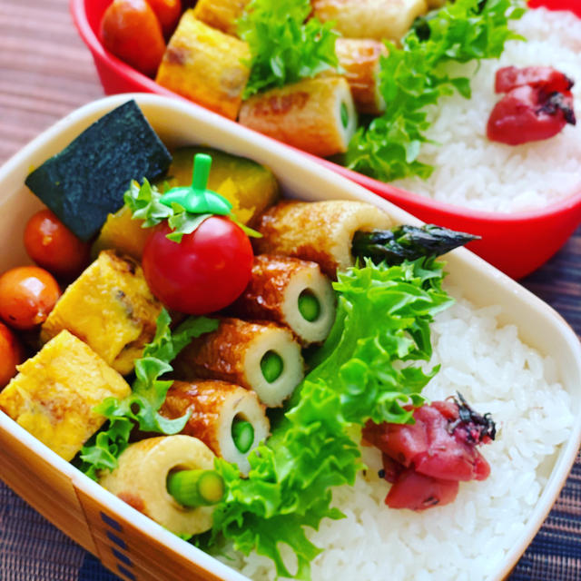 【お弁当動画】#29 ちくわアスパラ弁当 [Michelle’s Bento]