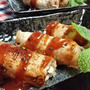 【レシピ】超簡単★風味良し★とろ〜りチーズ★ピリっと【大葉とチーズの豚ロール・BBQソース】