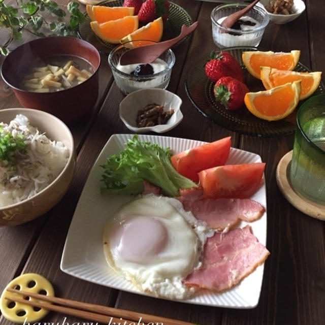 朝ごはんとお弁当♪…どこが眠い？？？