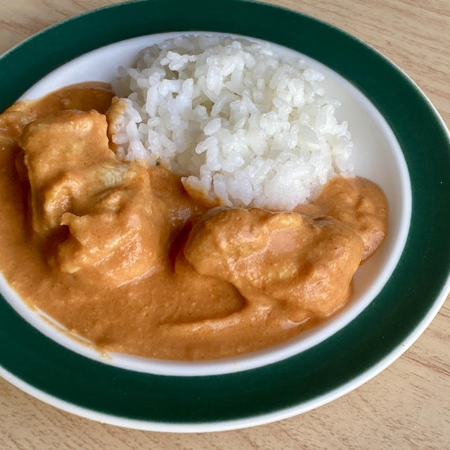 アップルバターチキンカレーを作ってみました。