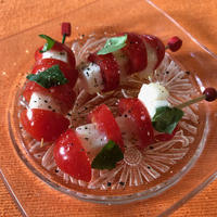 【レシピ】トマトと長芋のカプレーゼ