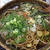朝ごはんに「山菜そば」