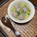 白菜と豚団子の具沢山中華スープ☆おおいたクッキングアンバサダー