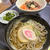 6.11【お家ごはん・夜】割引品でミニ海鮮丼とミニ蕎麦です❣️