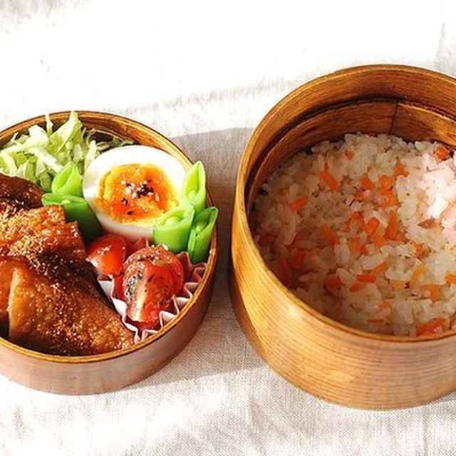 ◆丸天の甘辛煮弁当