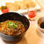 めんつゆで作るカレーうどん定食