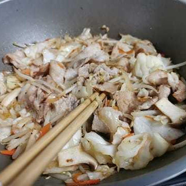 肉野菜炒めラーメンwithマキシマム