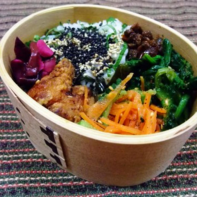 定番！から揚げお弁当。