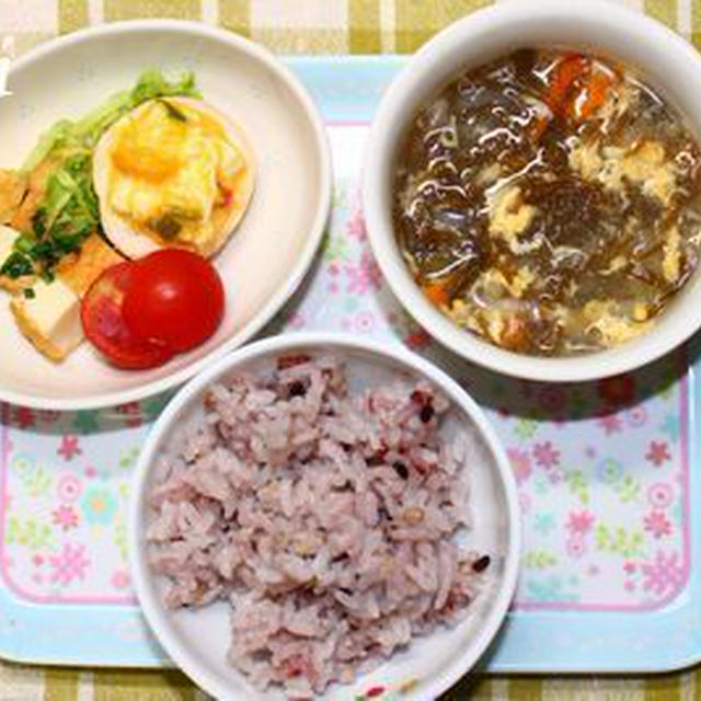 ﾟ･*:.｡.【幼児食】チキンロールのカラフルタルマヨ焼き.｡.:*･ﾟ