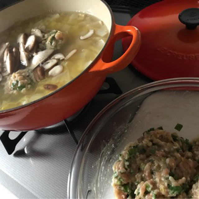 ＊塾弁＊鶏団子と白菜のスープ