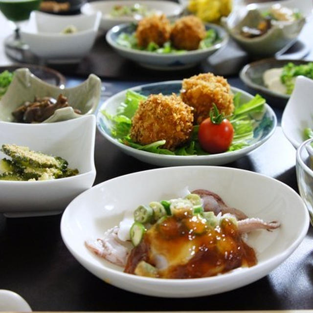 手作りポン酢ジュレ　鰻の肝煮　その他