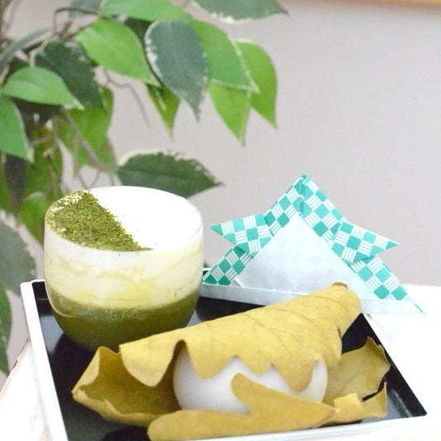 祝・子どもの日、やっぱり柏餅！！！