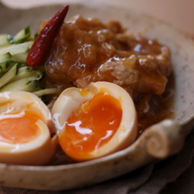 コラーゲンたっぷり！鶏の甘酢煮そうめん