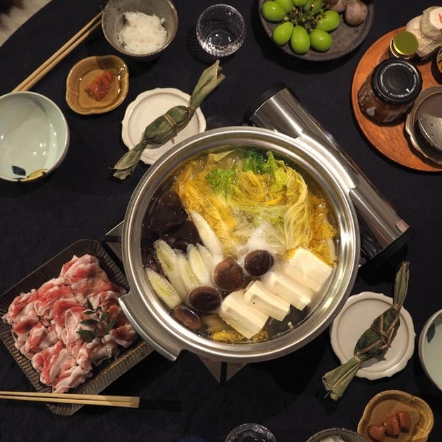 「お鍋、始めました」の夜ごはん♪