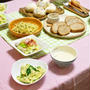 小麦粉祭りの晩ごはんと温野菜サラダ、昨日は東京へ