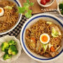 常備菜を無理矢理なくす日は＊わが家定番くっつかない焼きそばな日の献立＊