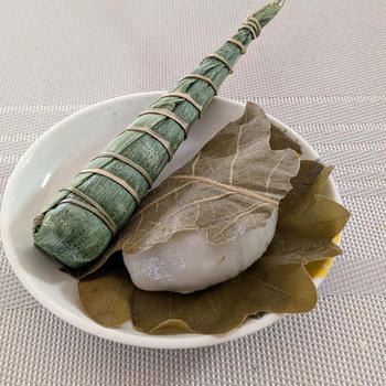 柏餅VSちまき