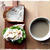 カンパ＋ツナ入りポテサラ＋ほうじ茶ラテ