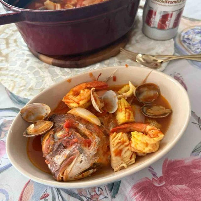 ＜魚介レシピ＞我が家のブイヤベース