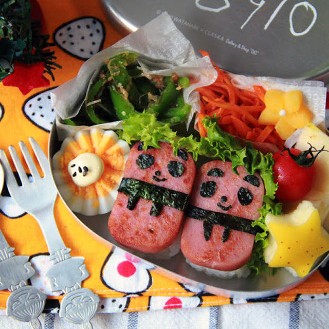 ベビーハムおにぎり弁当