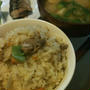炊き込みご飯＆サンマ