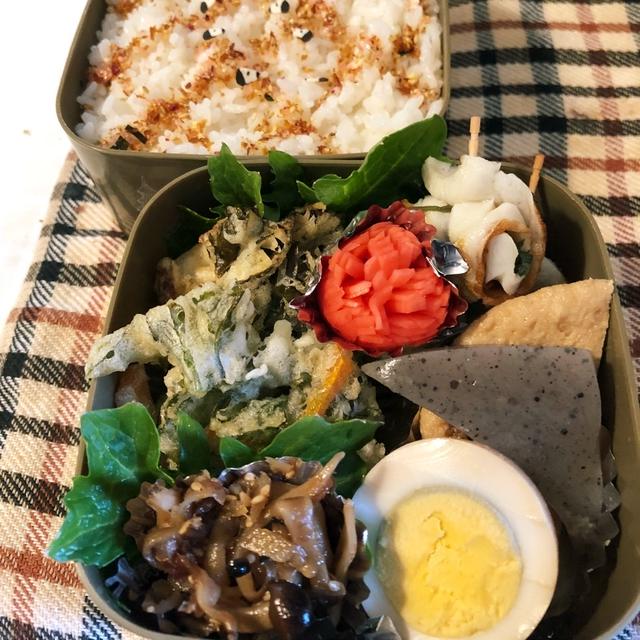 昨日の旦那の夜勤のお弁当！