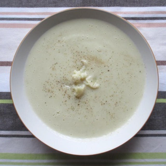 ＜イギリス料理・レシピ＞ カリフラワーのスープ【Cauliflower Soup】