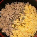 そぼろ卵丼