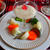 蒸し野菜のリース　豆腐クリーム　　和のクリスマスメニュー♪
