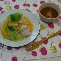 ☆野菜いっぱいつけパスタ☆
