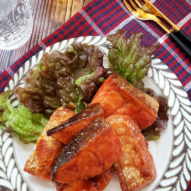 鮭のはちみつ照り焼き 魚おかず 作り置き お弁当 By こはるのスマイルごはんさん レシピブログ 料理ブログのレシピ満載