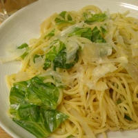 アンチョビとキャベツのパスタ
