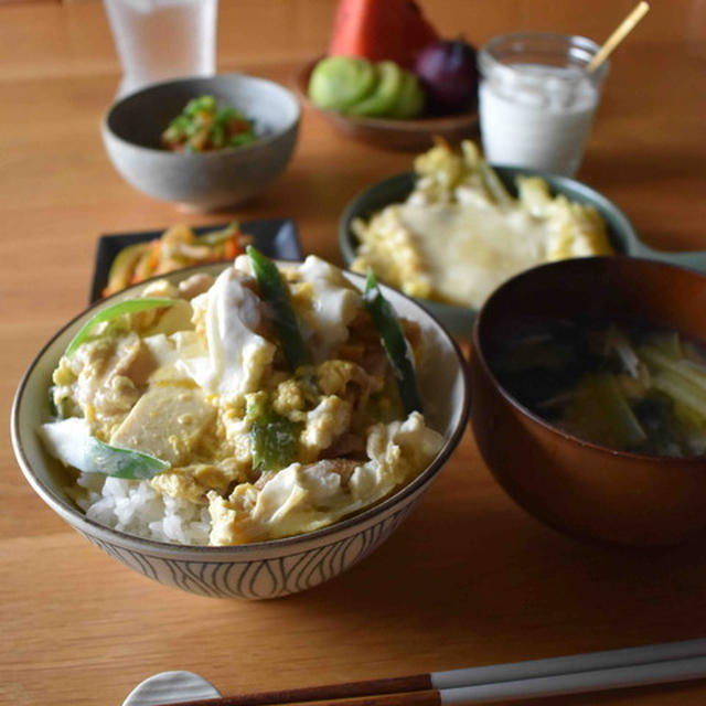 朝ごはんと今週ラスト手抜き弁当