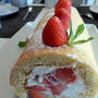 Whole egg – Japanese Silky Swill Roll, Swiss Roll With Strawberries, Roulé aux fraises japonais ふわふわロールケーキ