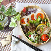 鶏と野菜の塩レモンソテー弁当～Chicken and vegetable salt lemon saute