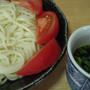 五島うどんで冷やしうどん