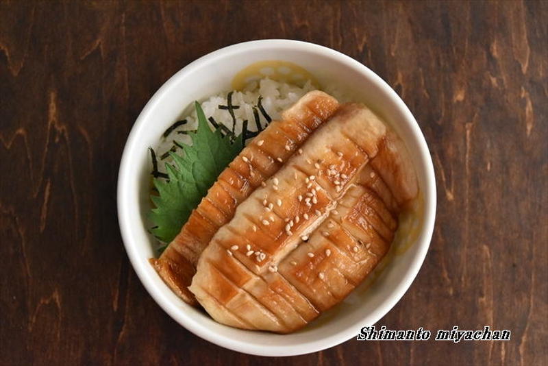 ハンペンで作るウナギのかば焼き風