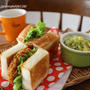 今朝の朝ごはん☆ｺﾛｯｹｻﾝﾄﾞの朝ごはん～　11月ですね！