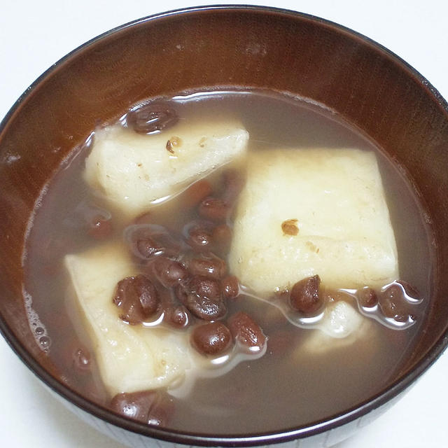 【おやつ☆寒い日はおしるこ(*´∀｀*)】