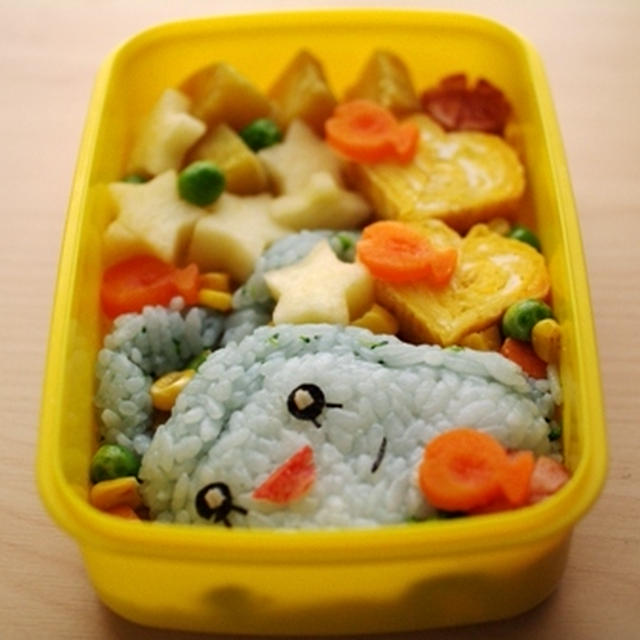 タマンタのキャラ弁当（ポケットモンスター）