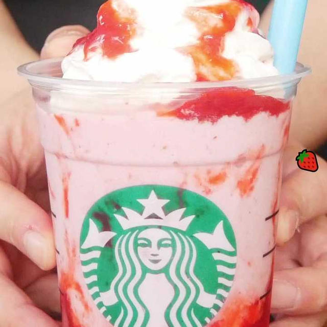 スタバのストロベリーフラペチーノの再現レシピ