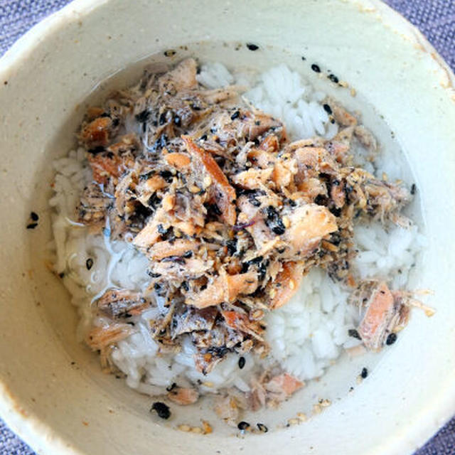鮭梅茶漬け