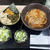 朝セット・焼鯖ごはん（温）に納豆を追加して食べる（番外編）〜ゆで太郎〜