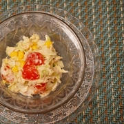 子供も食べやすい☆キャベツのみじん切りサラダ